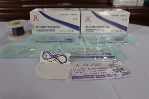 聚乙醇酸可吸收缝合线（带针PGA）